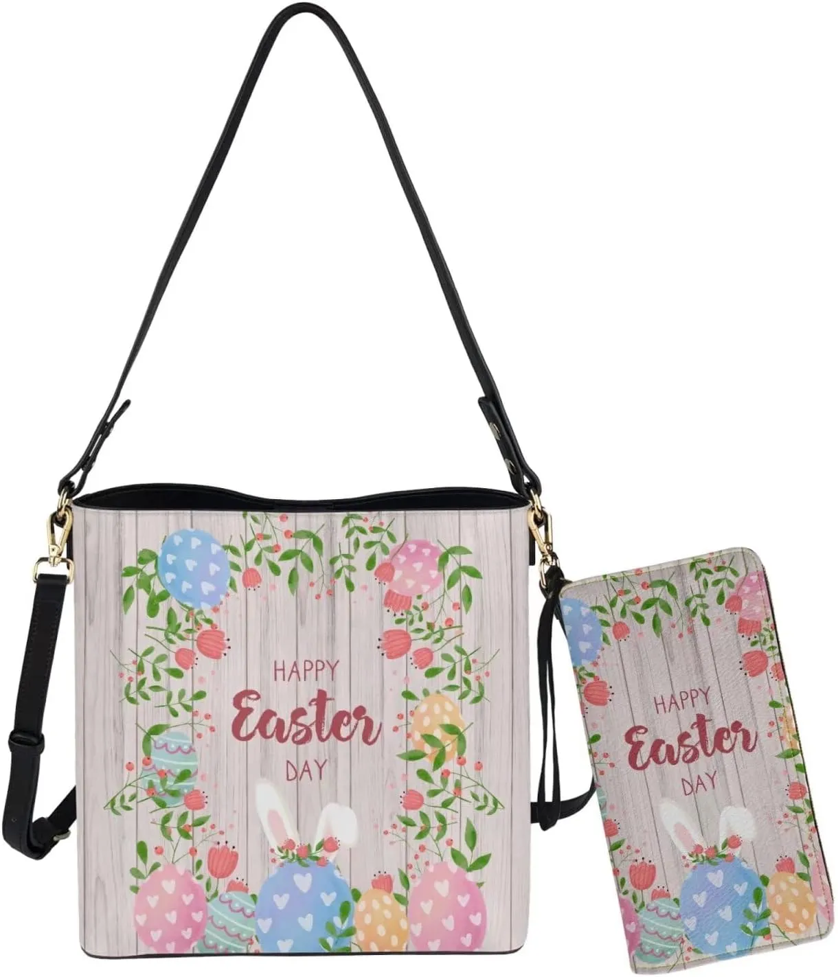 2pcs Purses For Women Wallet Shoulder Bag Top Handle Hand for Daliy Use