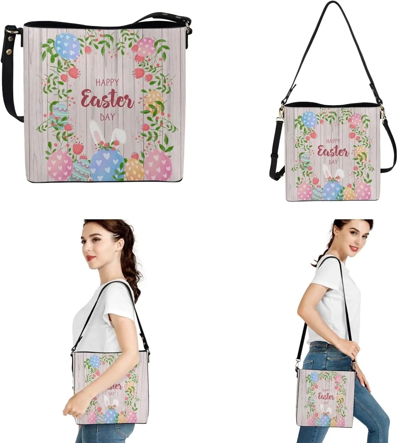 2pcs Purses For Women Wallet Shoulder Bag Top Handle Hand for Daliy Use