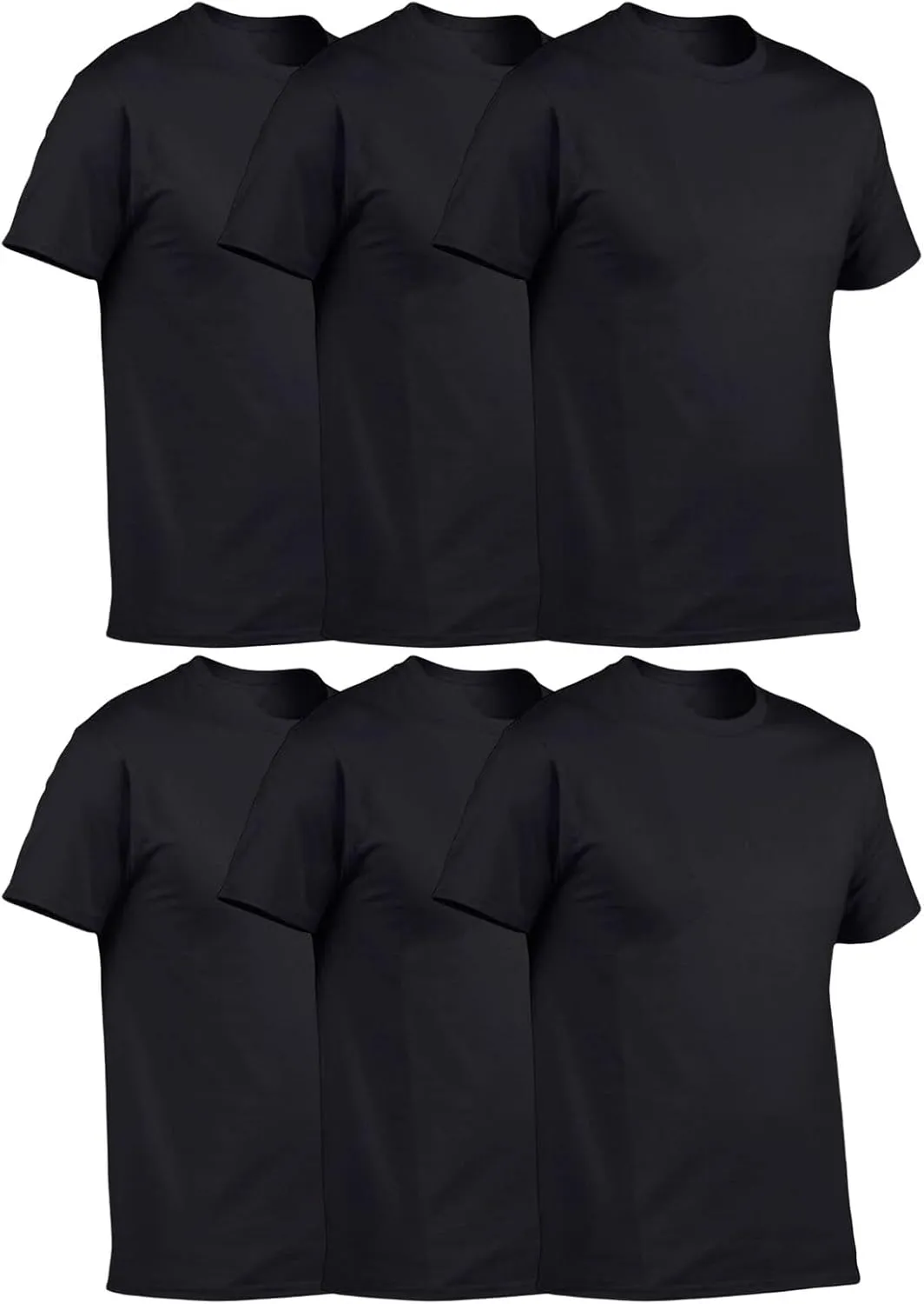 3 Pack Men Workout T Shirts Short Sleeve Crew Neck Solid Slim Fit Tee Shirt Quick Dry Casual Summer Gym Athletic Tops