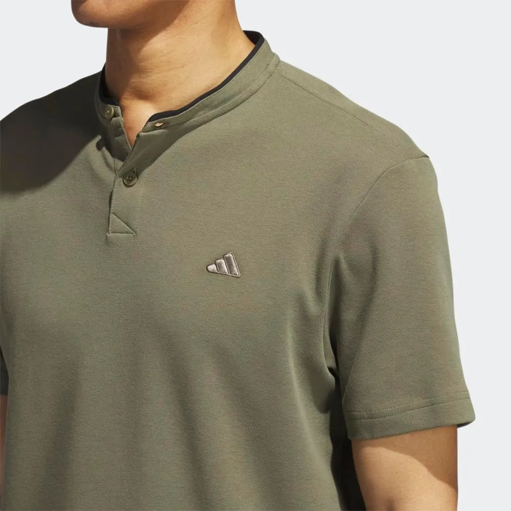 adidas Men's Go-to Henley Golf Polo Shirt