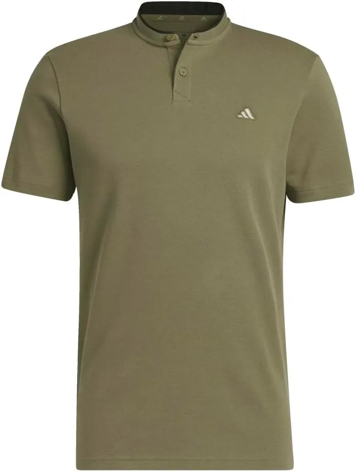 adidas Men's Go-to Henley Golf Polo Shirt