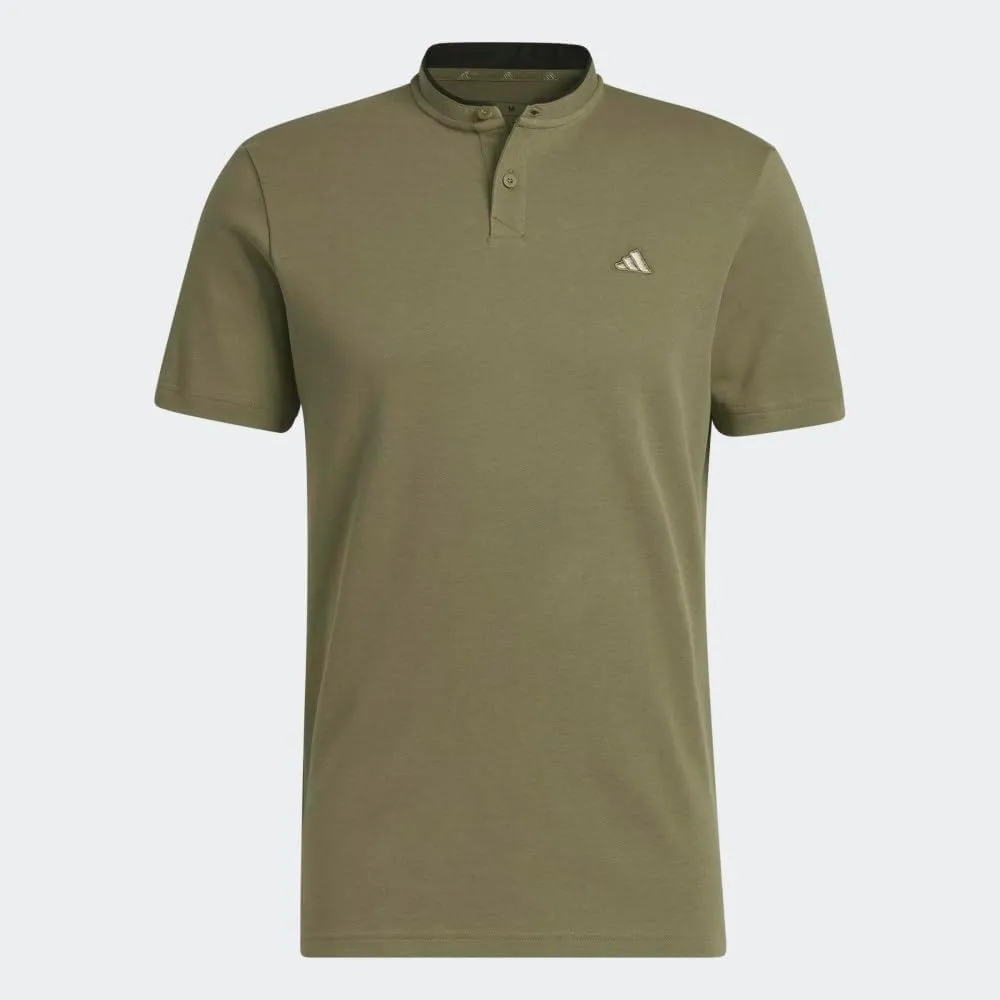 adidas Men's Go-to Henley Golf Polo Shirt