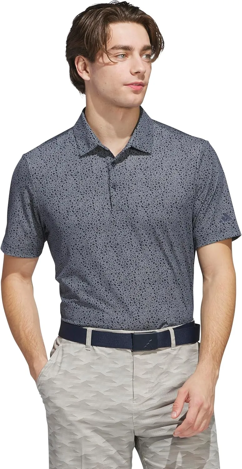 adidas Men's Ultimate365 Mini Bunker Polo Shirt