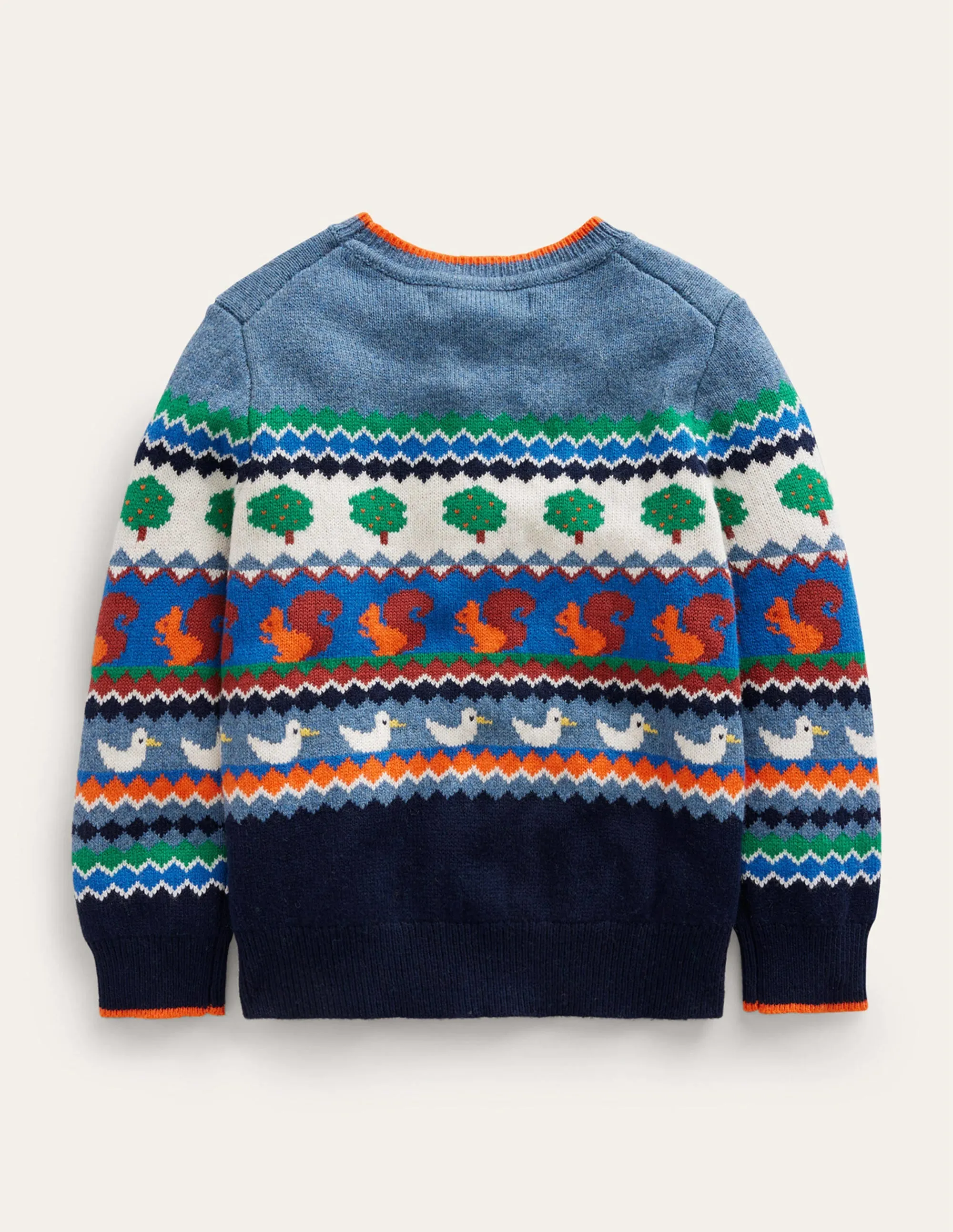 All Over Fair Isle Jumper-Multi Nature Fair Isle