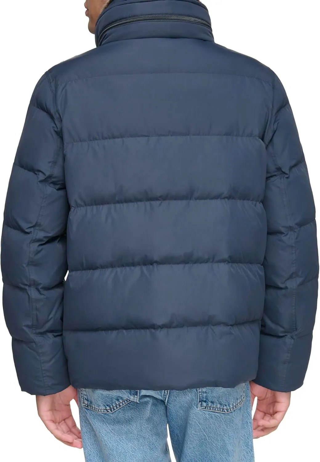 Andrew Marc Men's Mid-Length Puffer Jacket