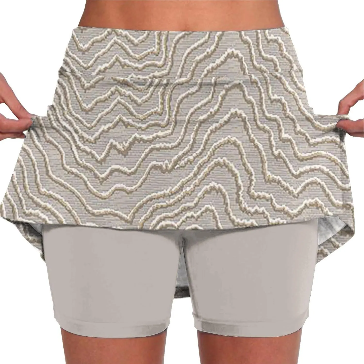 Athletic Skorts Fo Women Summer Tennis Elastic High Waisted Shorts Trendy Comfort Lightweight Gym Shorts with Pockets