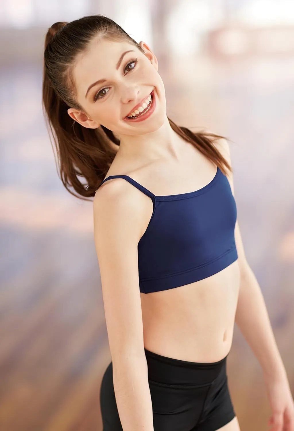 Balera Camisole Bra Top with Adjustable Straps for Girls & Women Perfect for Dance