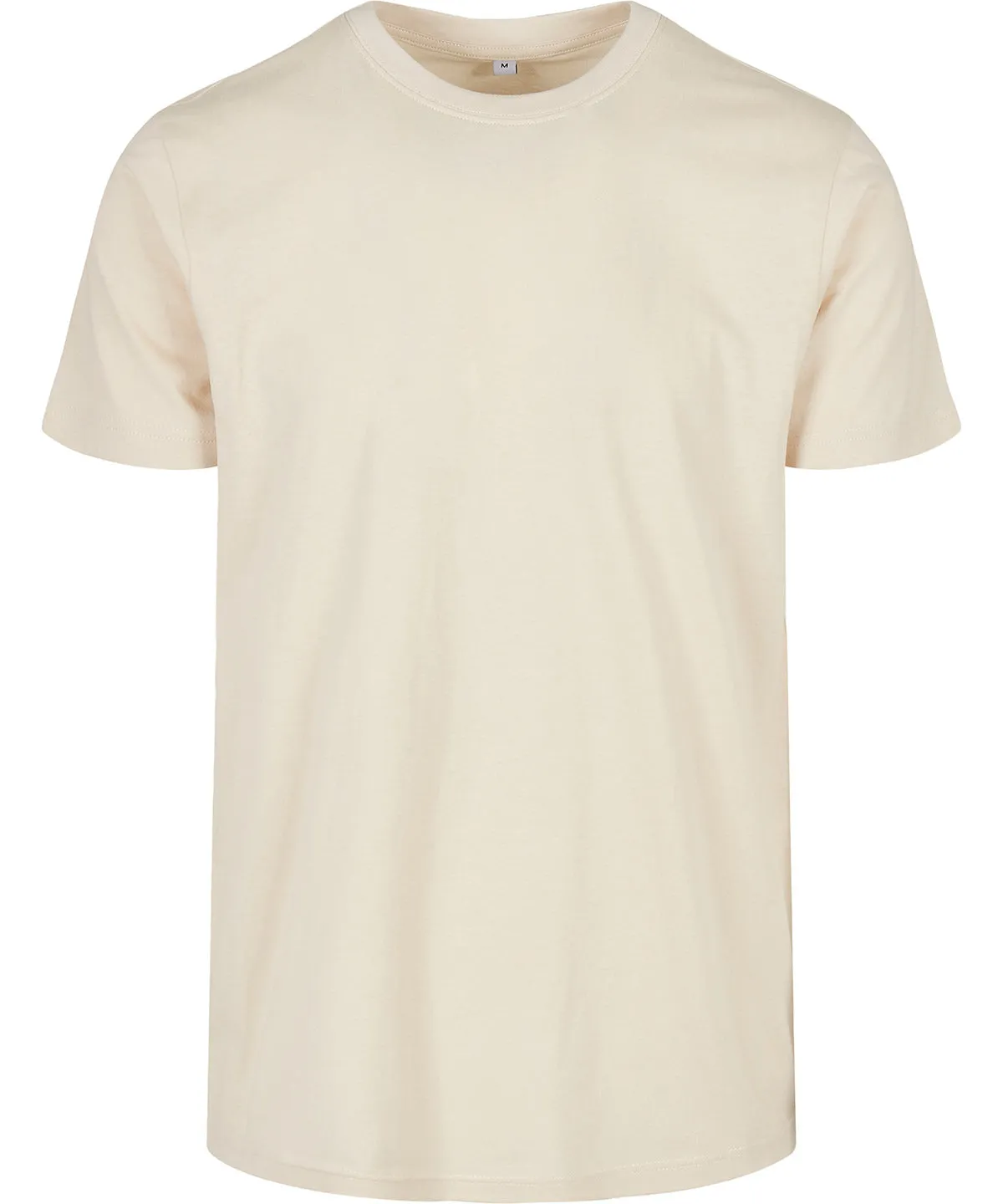Basic round neck tee | Sand