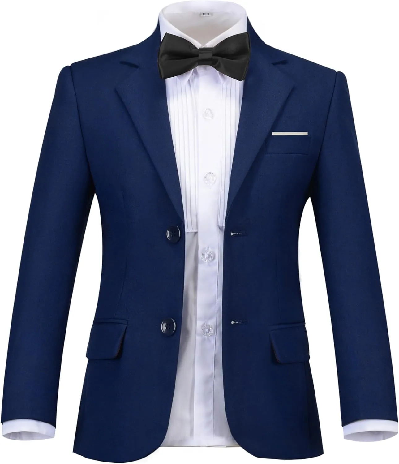 Boys' Blazer Jacket Slim Fit Single Breasted Kids Jacket for Boy Formal Sport Coat for Party Prom Wedding Size 2-20