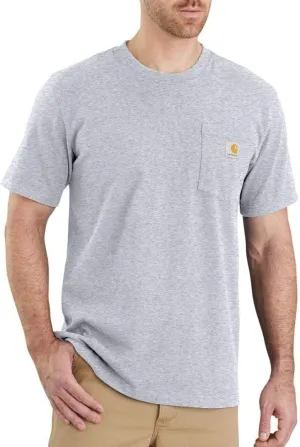 CarharttmensRelaxed Fit Heavyweight T-shirt Grey4X-Large