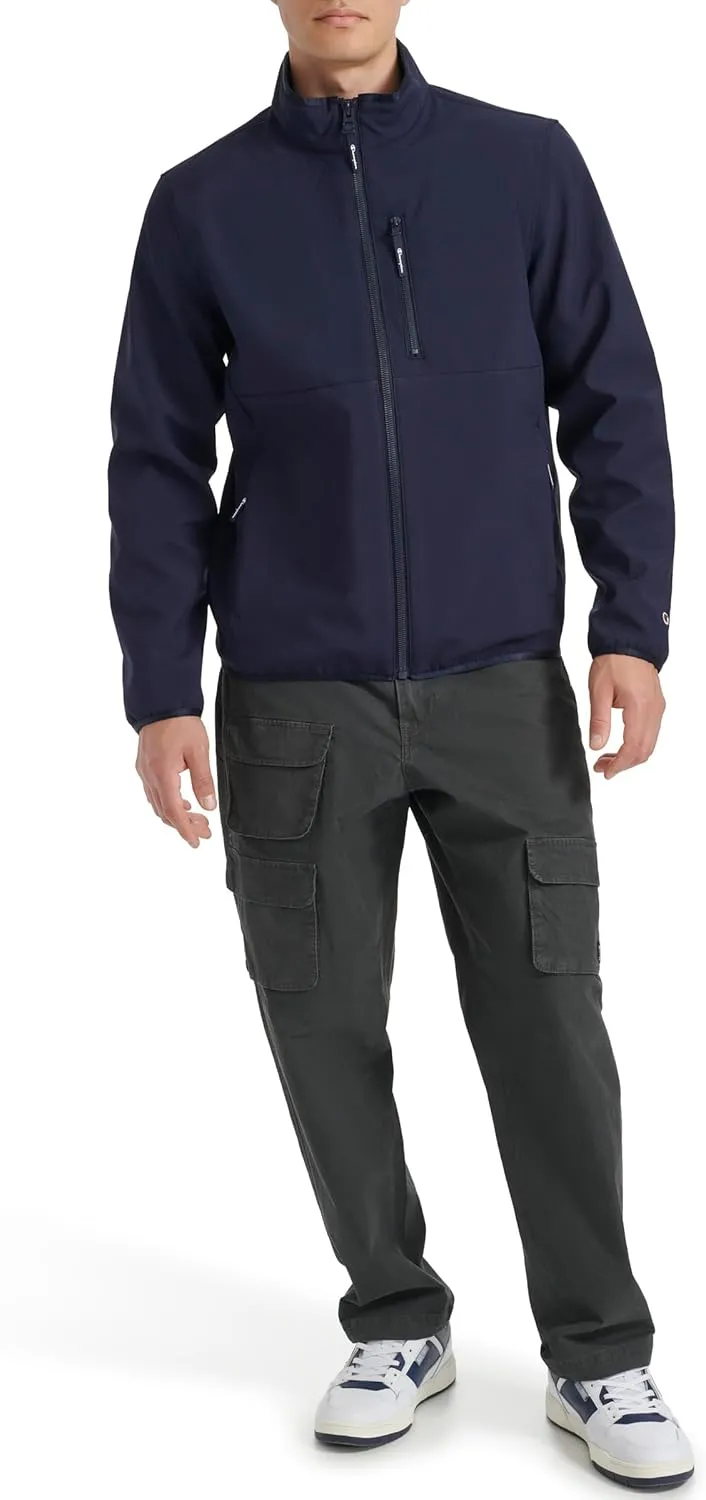 Champion Men's Lightweight Active Soft Shell Jacket with Stand Collar