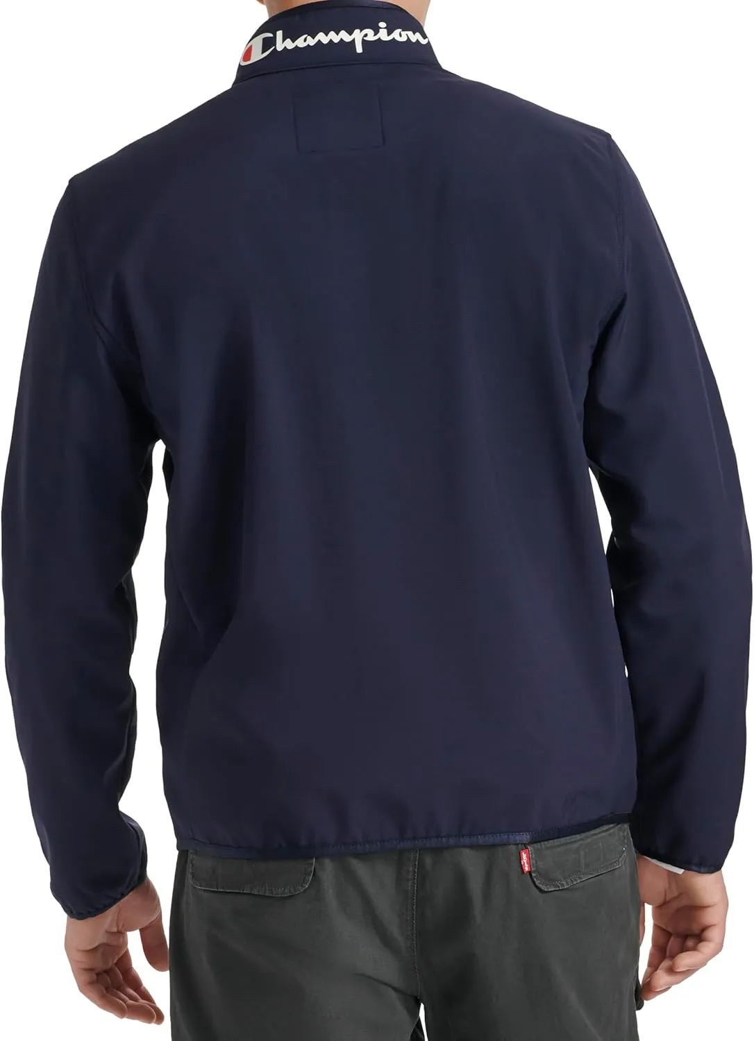 Champion Men's Lightweight Active Soft Shell Jacket with Stand Collar