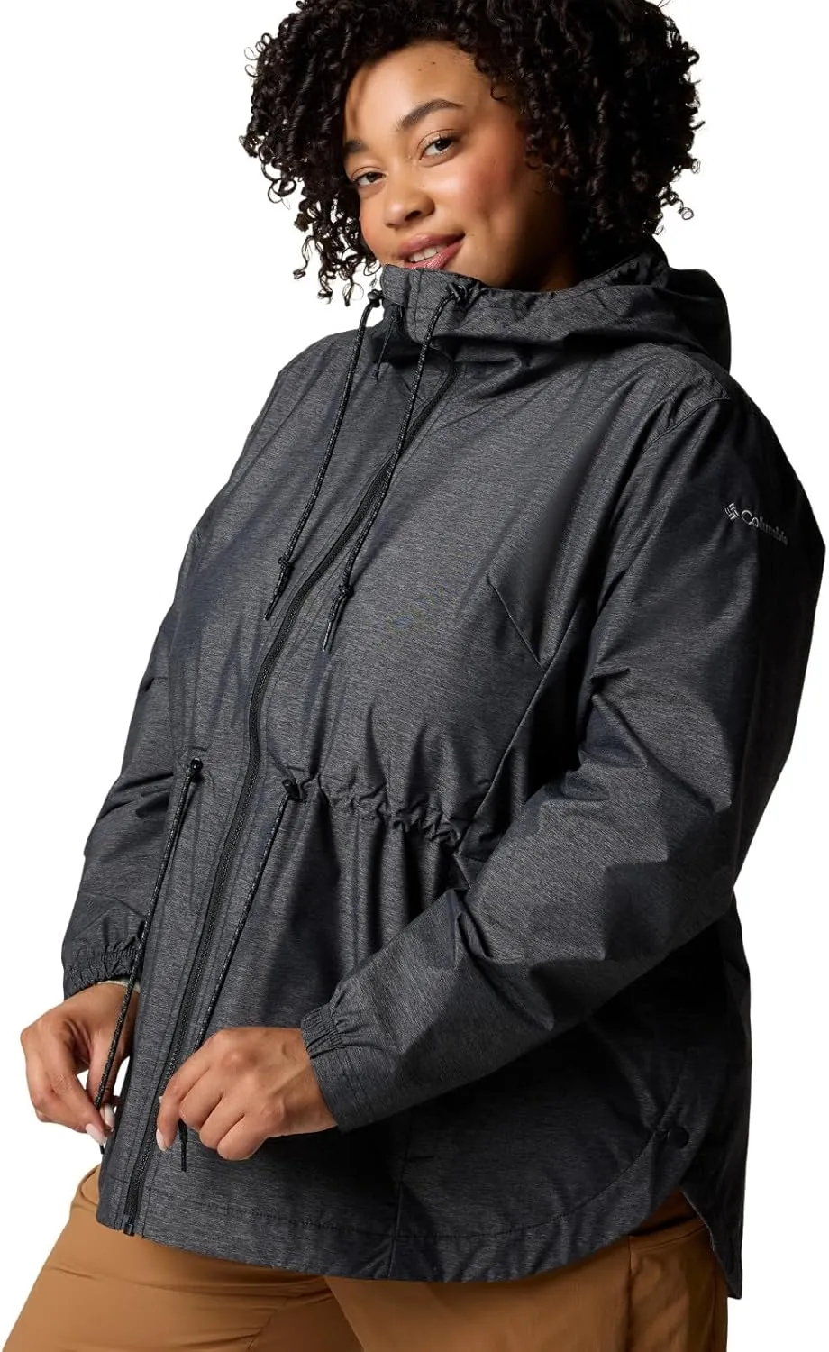 Columbia Womens Lillian Ridge II Waterproof Rain Jacket