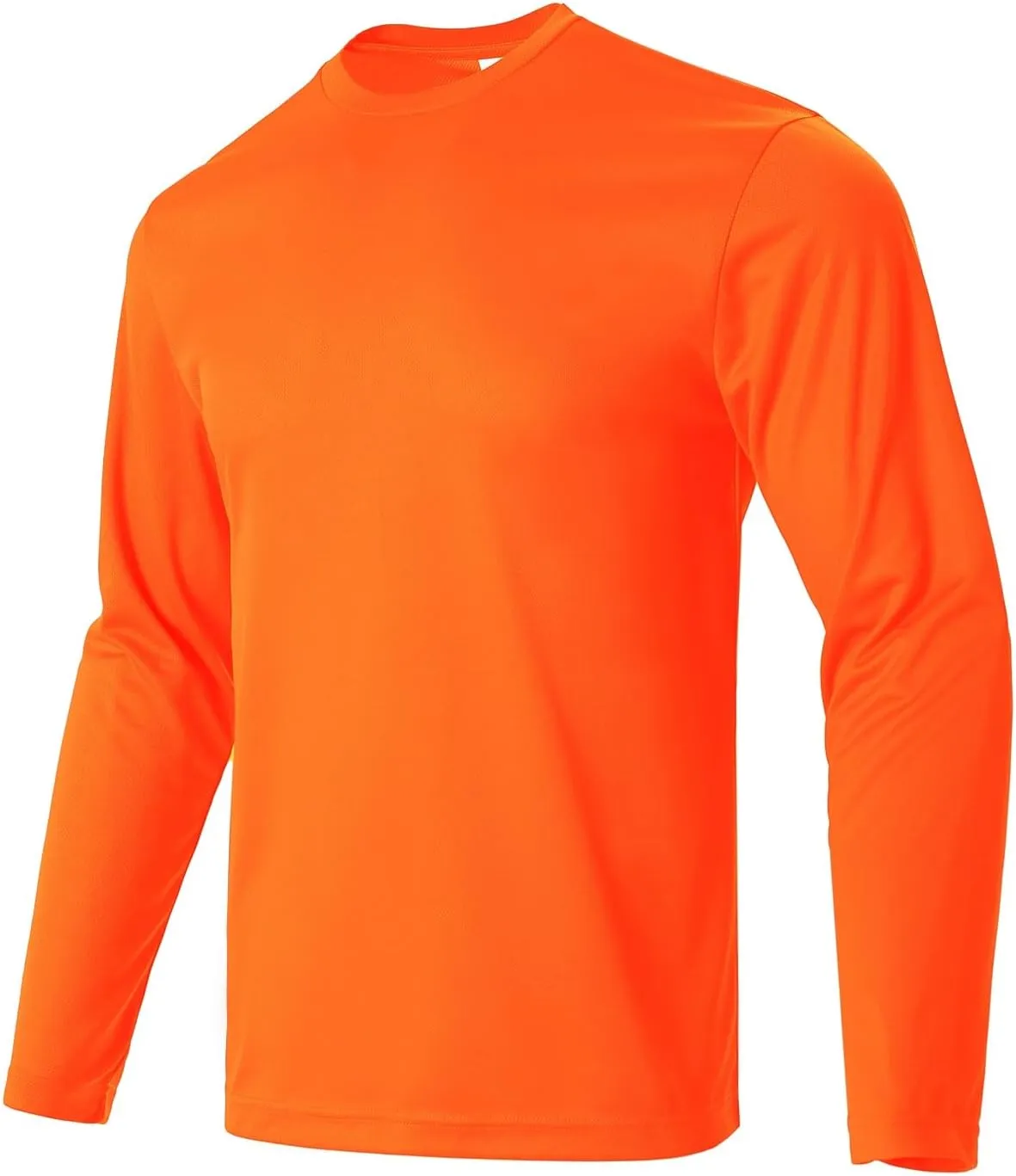 Facitisu Men Long Sleeve T Shirts Pack Quick Dry Athletic Running Activewear Workout Performance Tee Shirts