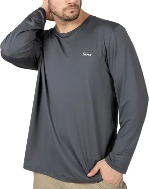 Fishing Shirts for Men Long Sleeve UPF 50  UV Sun Protection Quick Dry Rash Guard Hiking Running Walking Shirt