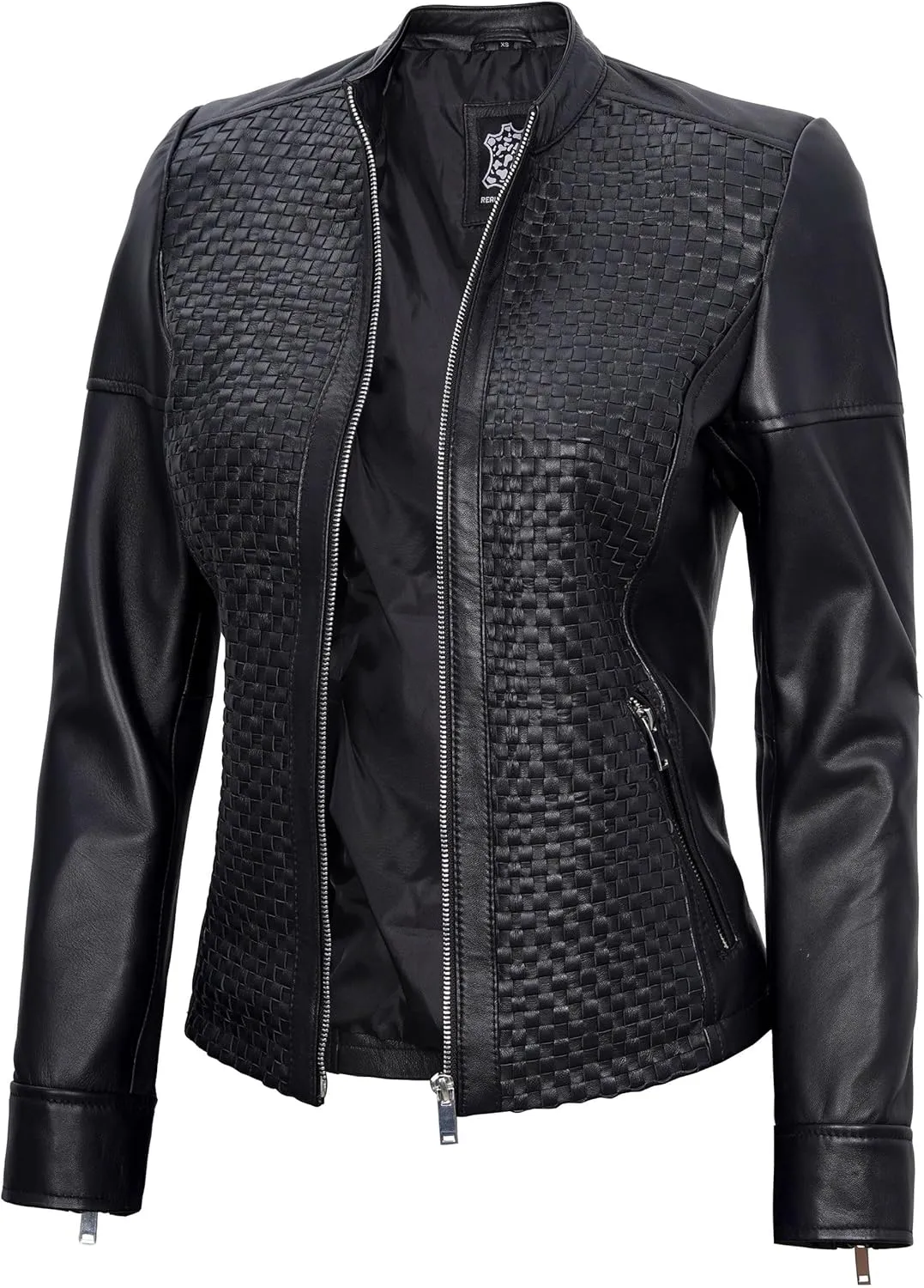 fjackets Leather Jacket Women - Real Lambskin Leather Stylish With Timeless Elegance And Comfort