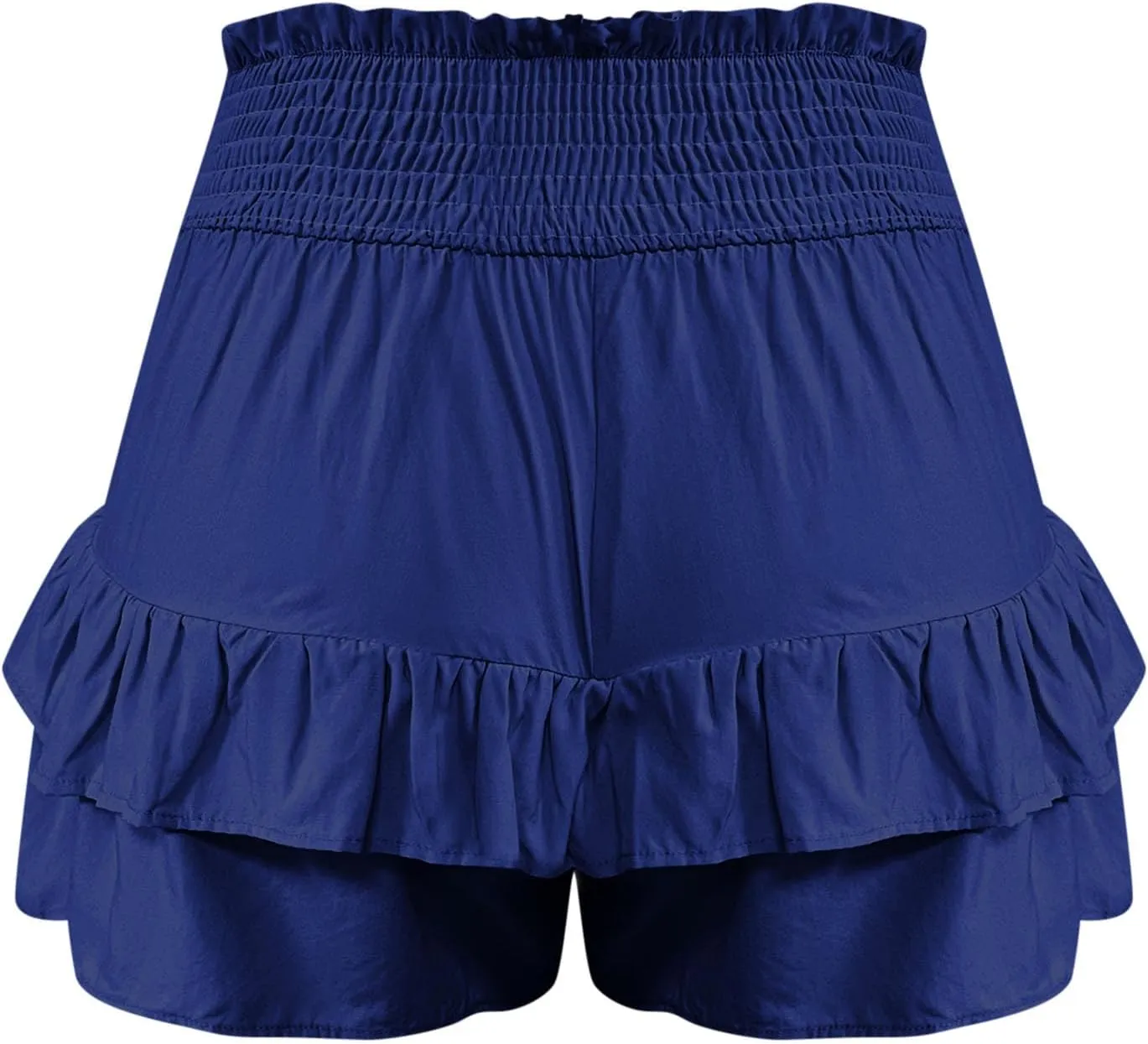 Flowy Shorts for Women 2025 High Waisted Ruffle Summer Casual Skorts Cute Pleated Beach Short Pants Swing Mini Skirts