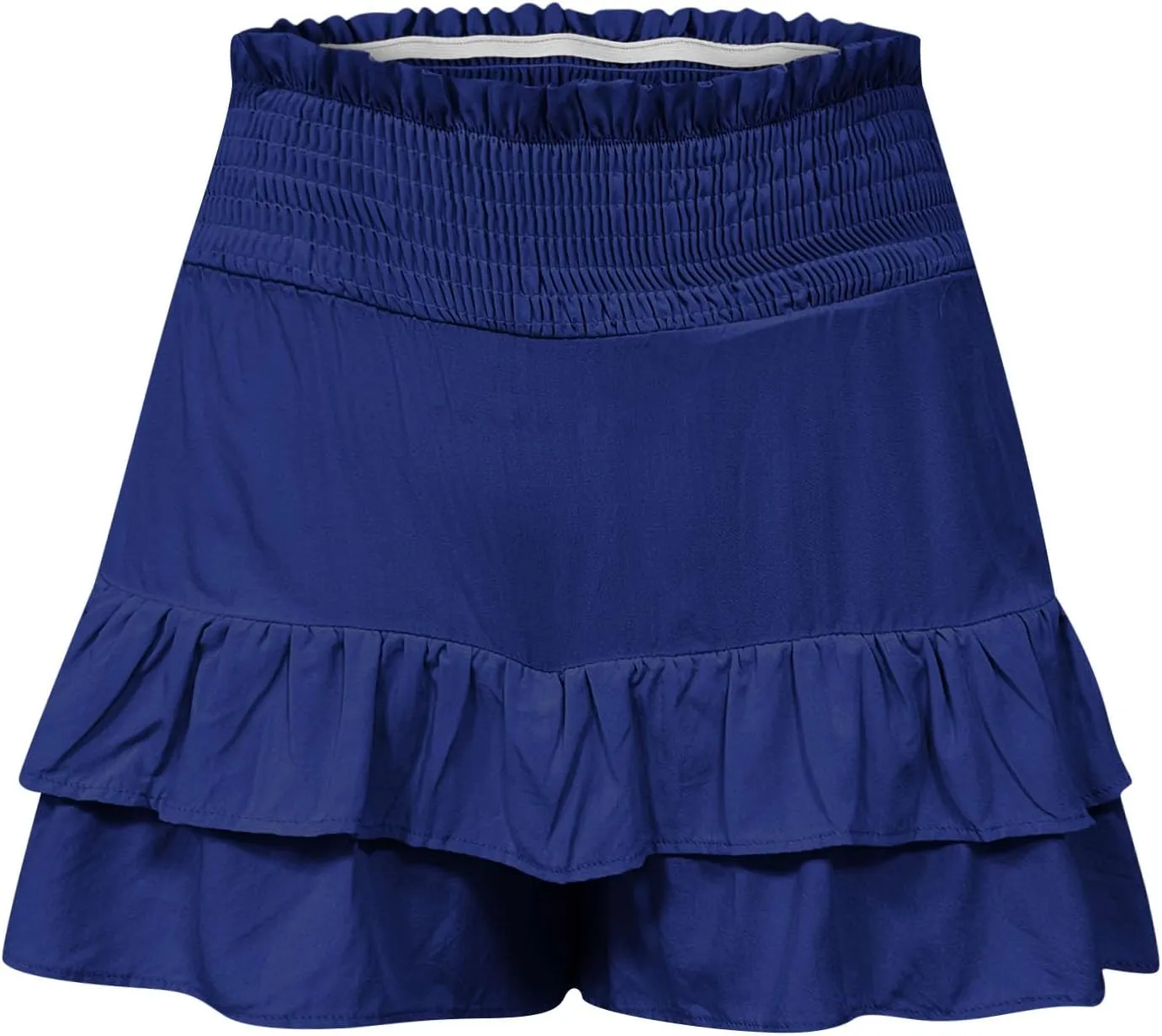 Flowy Shorts for Women 2025 High Waisted Ruffle Summer Casual Skorts Cute Pleated Beach Short Pants Swing Mini Skirts
