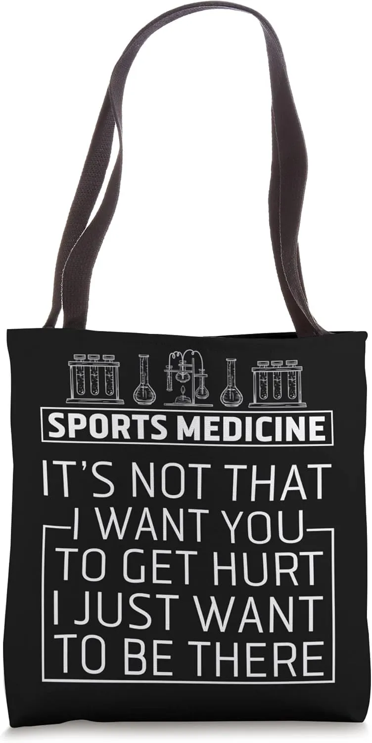 Funny Sports Medicine Doctor Tote Bag