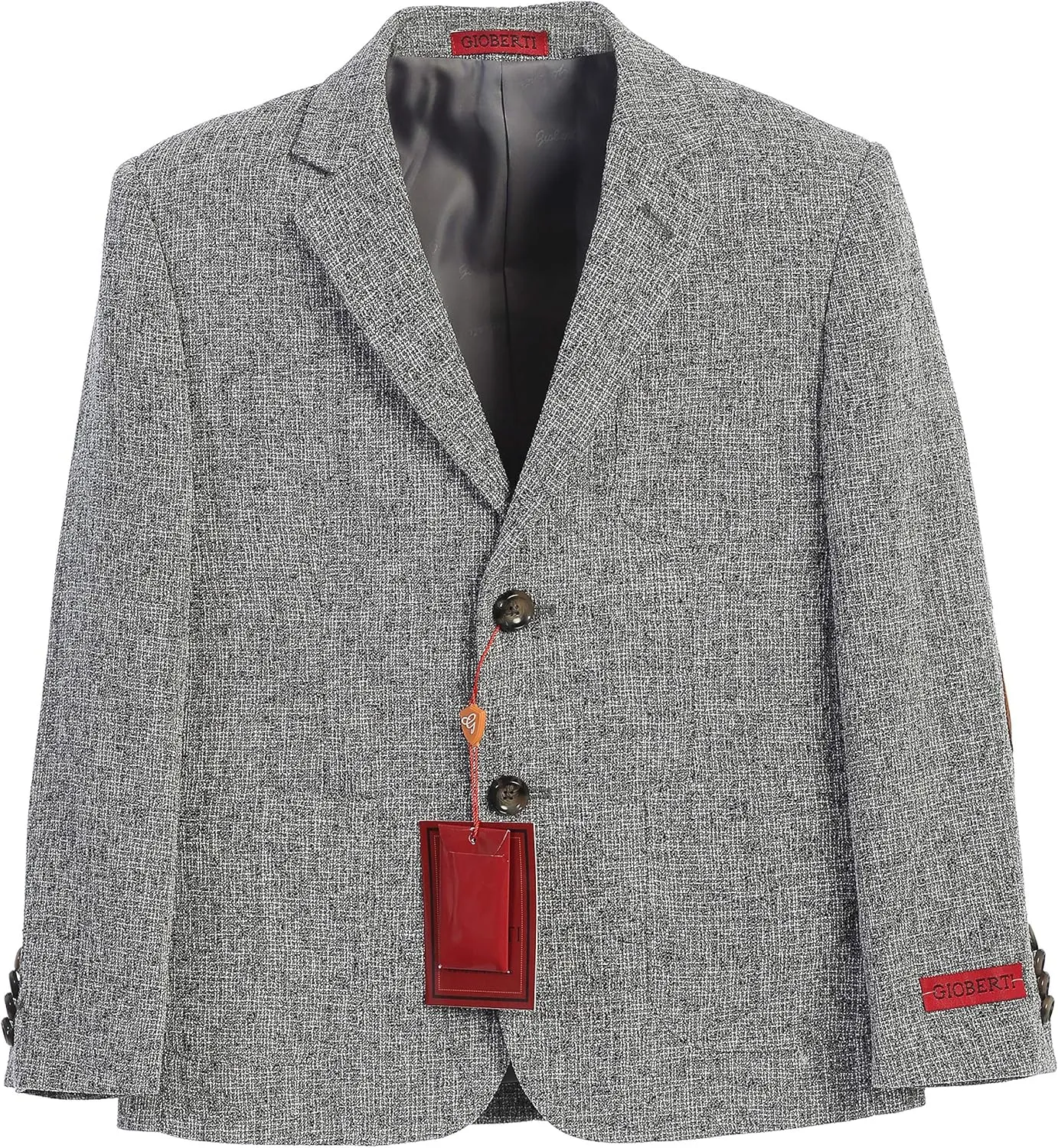 Gioberti Kids and Boys Lightweight Formal Tweed Blazer Jacket
