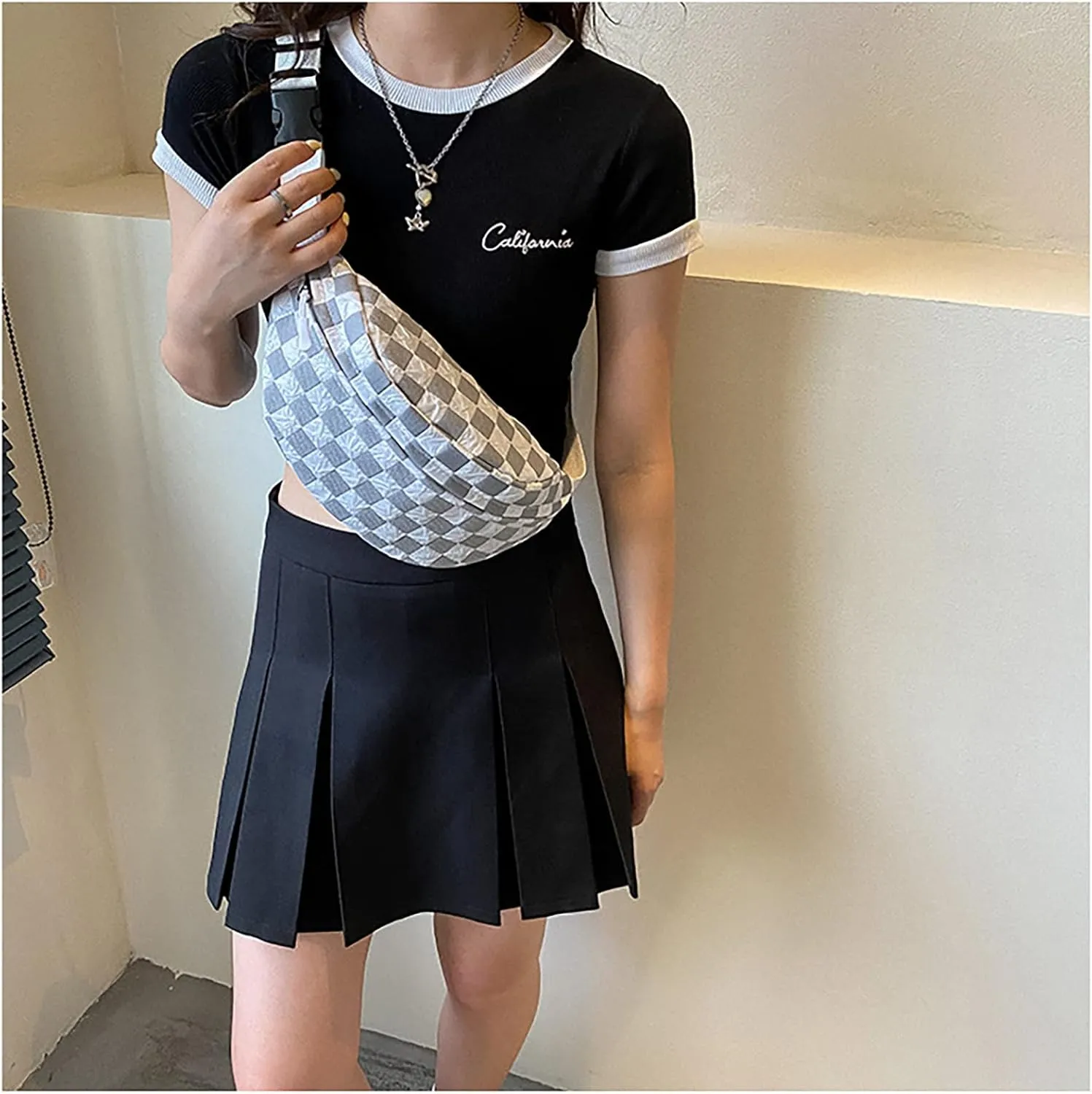Harajuku Japanese Canvas Handbag Casual Cool Girl Shoulder Bag Soft Student Large Capacity Shopping Bag (write)