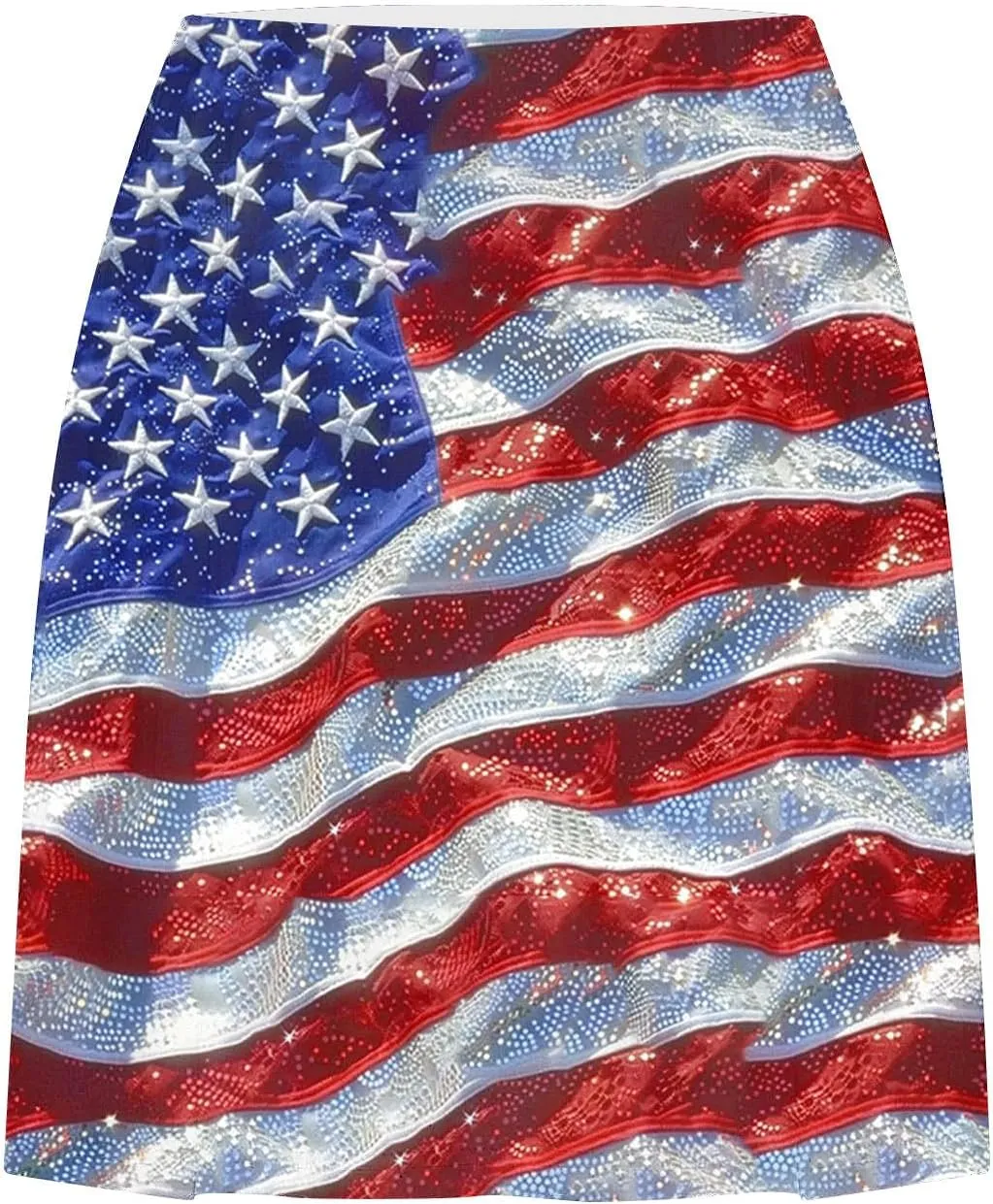 hlysgo Tennis Skorts for Woman Trendy American Flag Print Patriotic Workout Shorts 4th of July Athletic Shorts with Skirts