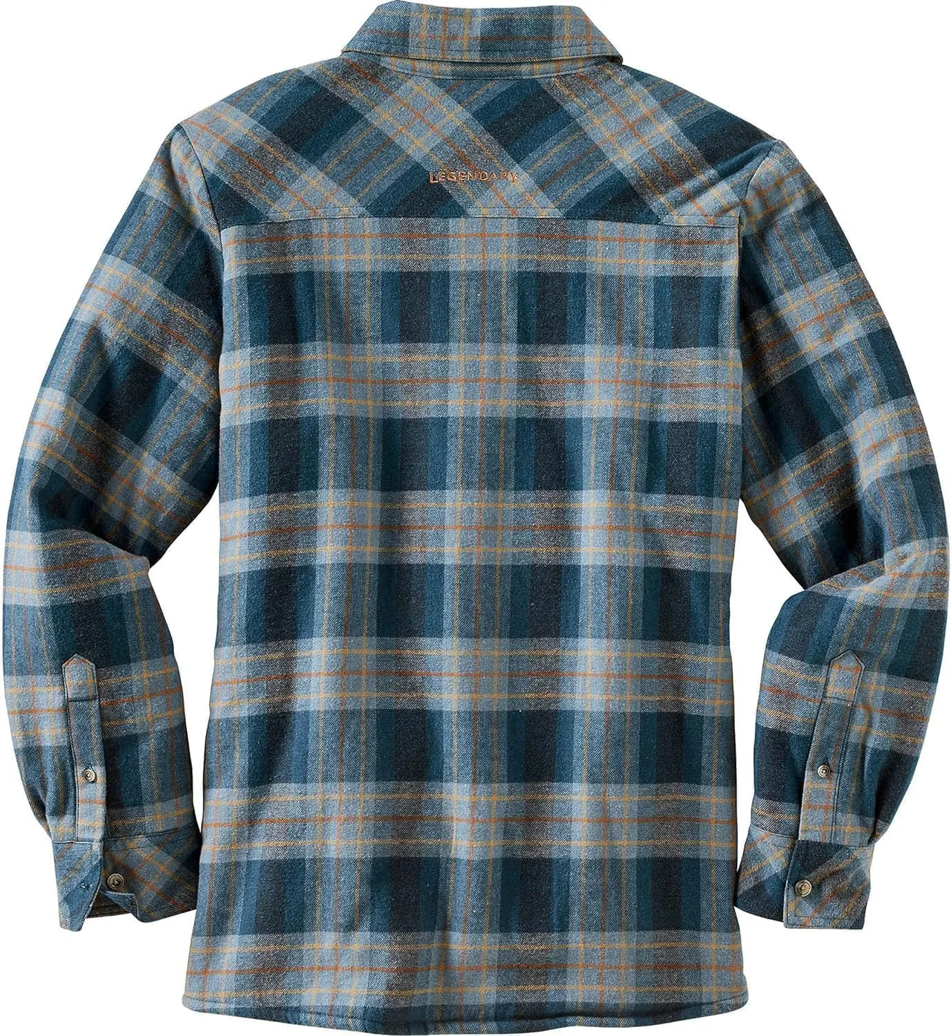 Legendary Whitetails Women's Open Country Flannel Shacket Sherpa Lined Plaid Fleece Shirt Jacket Ladies Western Clothing Coat
