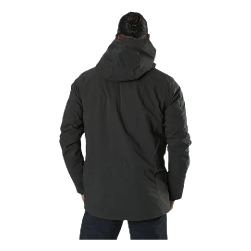 Maroon Long Jacket Green