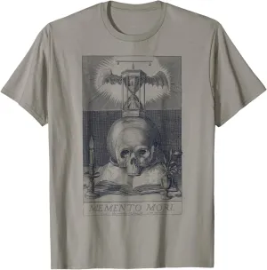 Memento Mori Stoicism Philosophy Philosopher T-Shirt