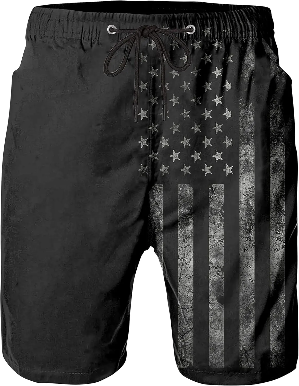 Mens Swim Trunks Quick Dry Board Shorts with Mesh Lining, Breathable Surf Beach Shorts Swimwear Bathing Suits