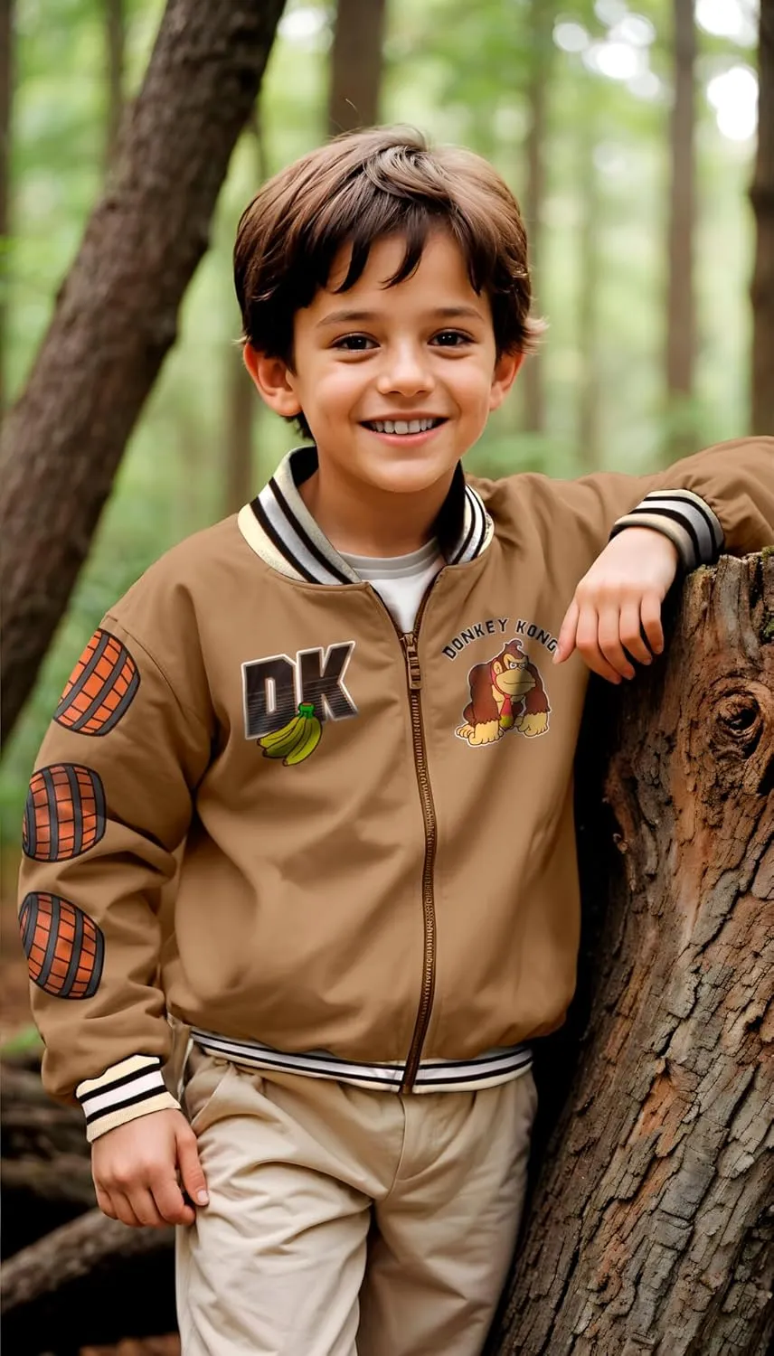 Nintendo Super Mario Bomber Jacket, Mario and Luigi Bomber Jacket