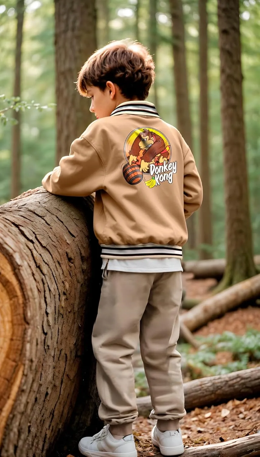 Nintendo Super Mario Bomber Jacket, Mario and Luigi Bomber Jacket