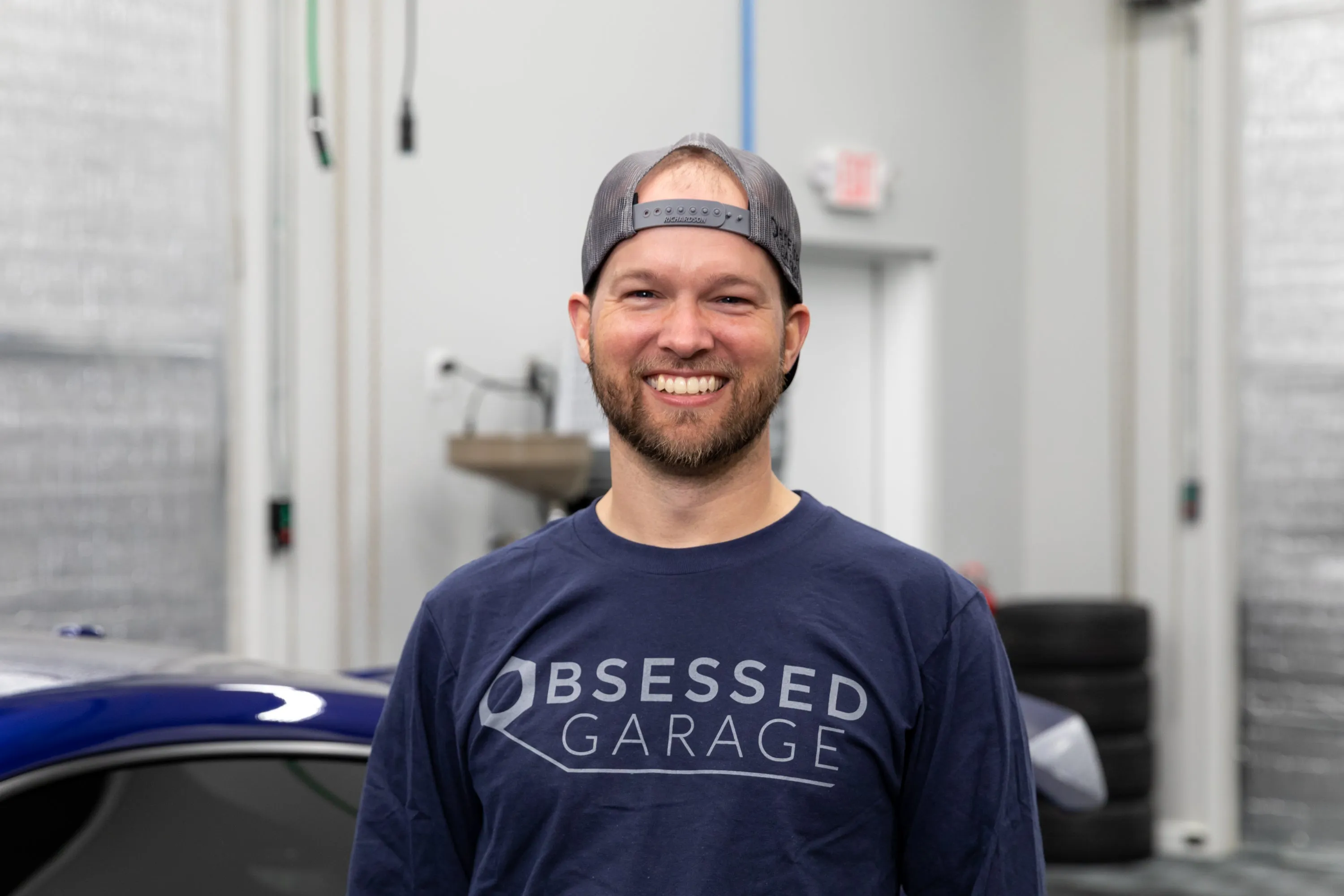 Obsessed Garage Logo Long Sleeve Shirt