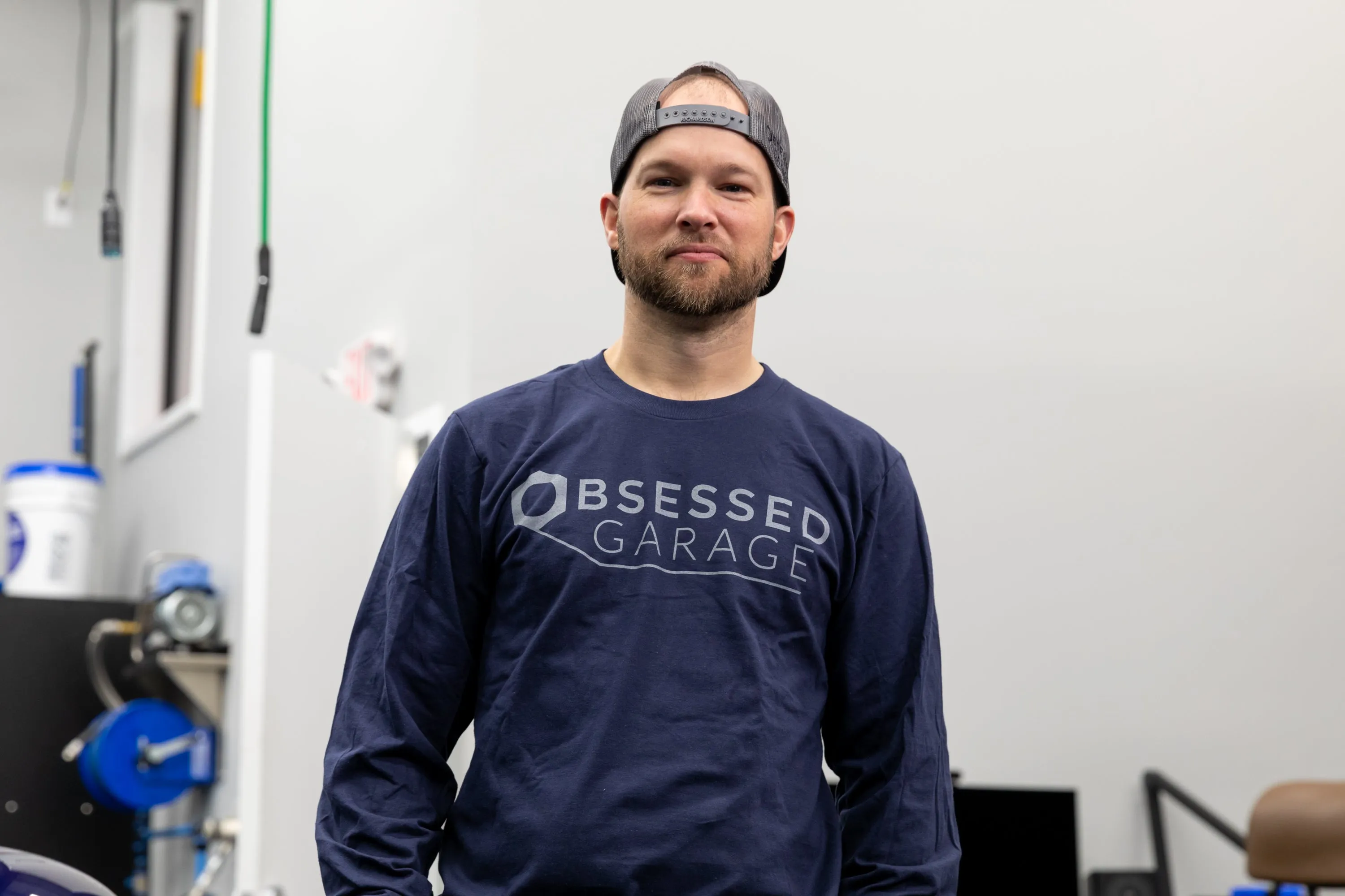 Obsessed Garage Logo Long Sleeve Shirt