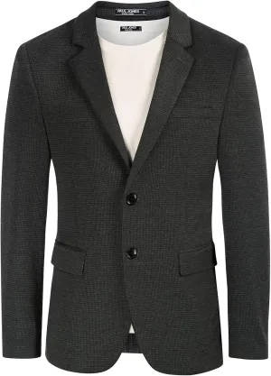 PJ Paul Jones Men's Herringbone Blazer Jacket Lightweight Casual Knit Sport Coat