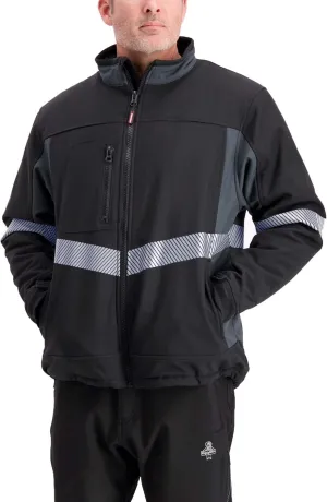 RefrigiWear Insulated Softshell Reflective Jacket, -20F (-29C)