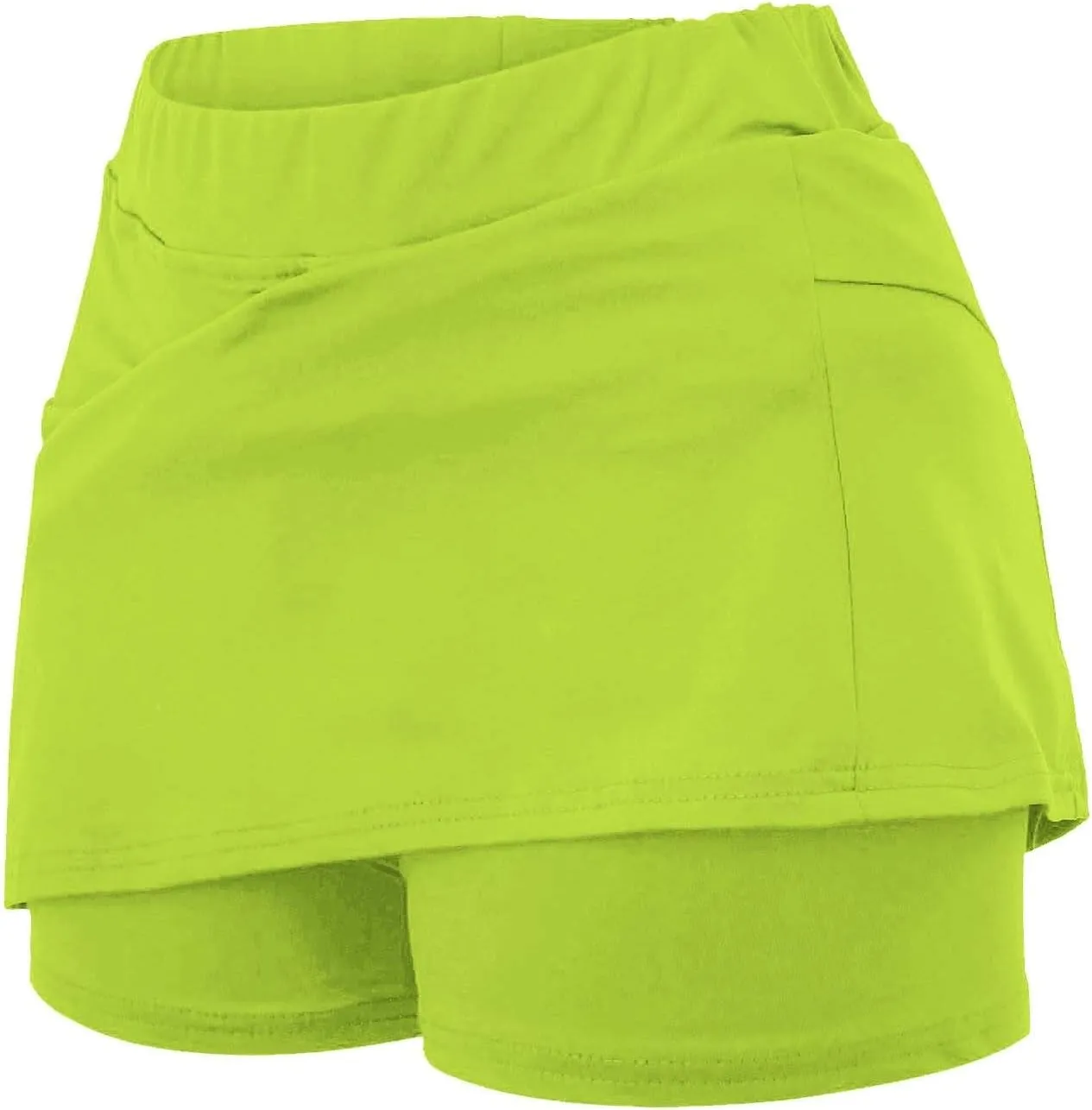 Skorts for Women with Pockets Tummy Control High Waist Yoga Short Pants Summer Dressy Casual Athletic Sports Skirt
