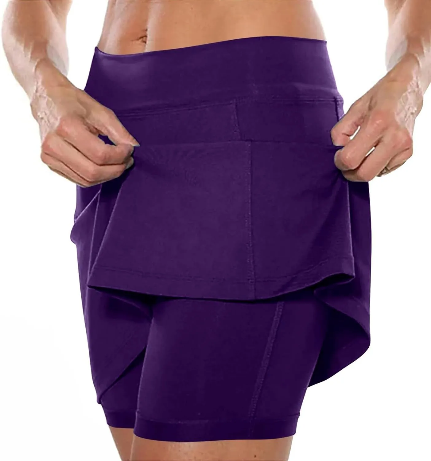 Sport Skirts for Women with Shorts Athletic Golf Skorts Workout Running Skirt Sports Activewear with Shorts Pockets