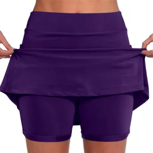 Sport Skirts for Women with Shorts Athletic Golf Skorts Workout Running Skirt Sports Activewear with Shorts Pockets