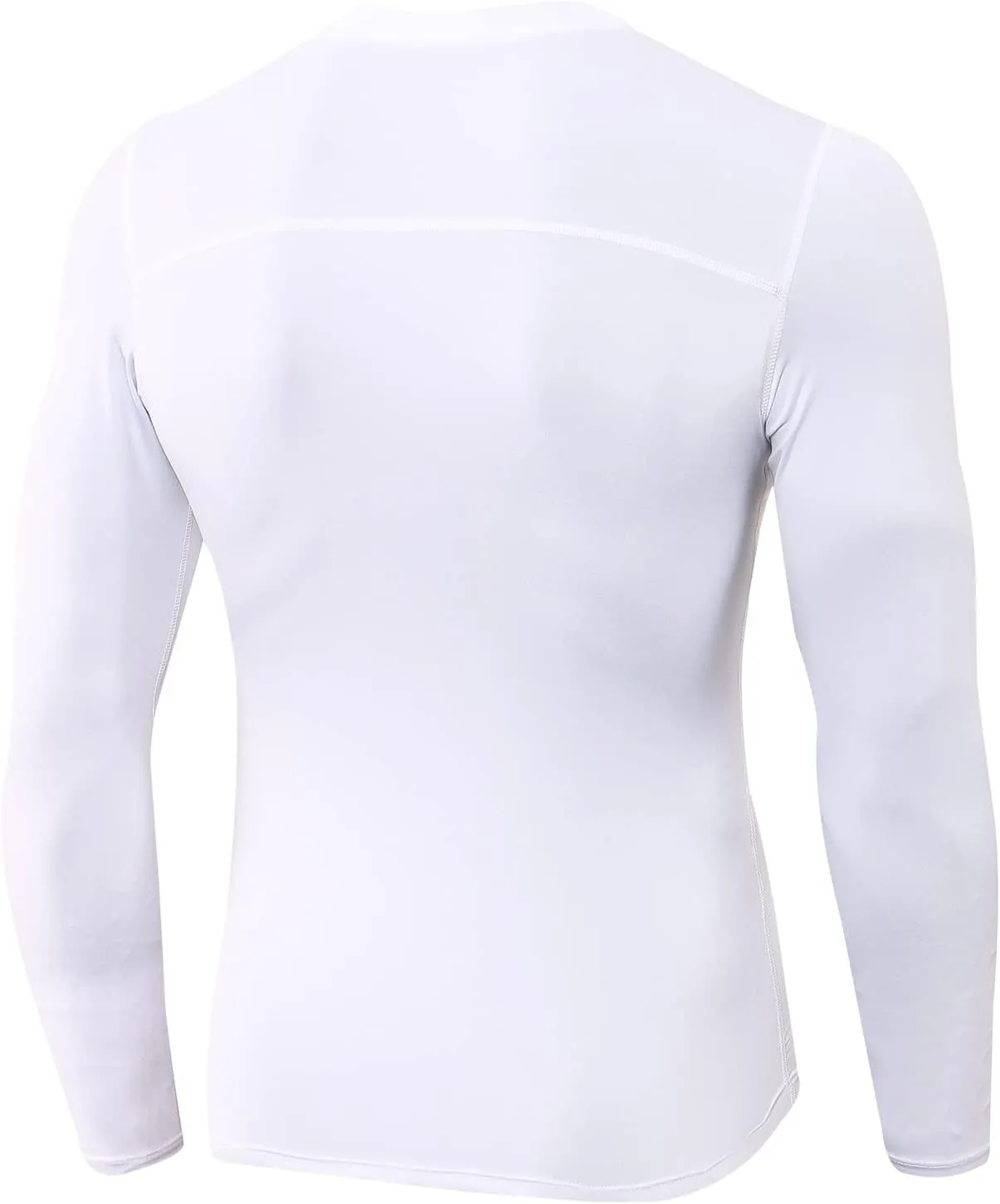 SPVISE Men's Compression Shirt Long Sleeve Athletic Workout T-Shirts Top Active Sport Baselayer Undershirt Gear Shirt Dry Fit