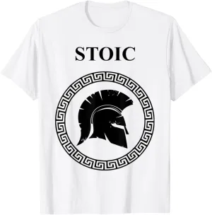 Stoic Ancient Warrior Virtues Philosopher T-Shirt
