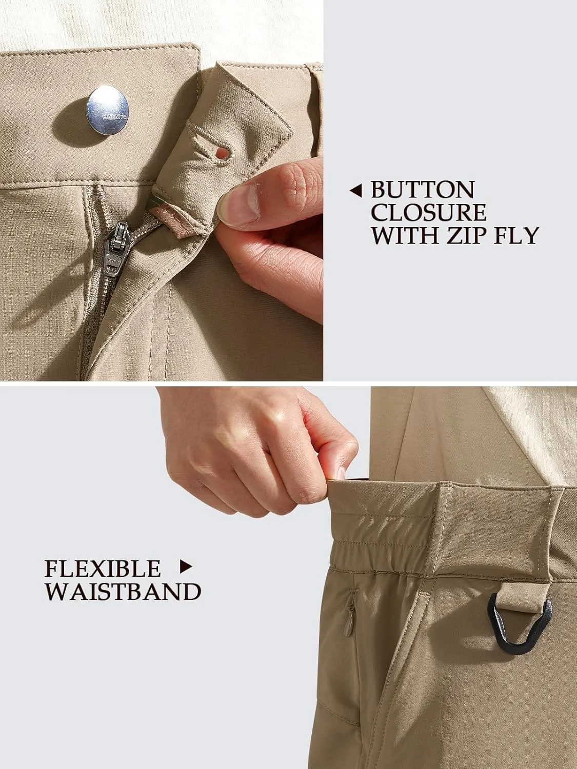Tactical Cargo Shorts for Men Quick-Dry Lightweight Work Shorts with 7 Pockets,Durable Hiking Outdoor Short