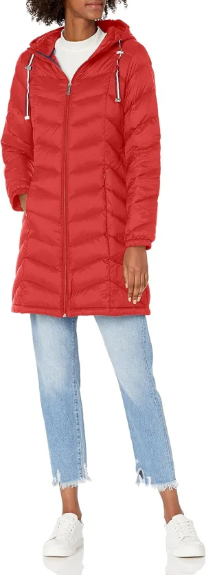 Tommy Hilfiger Women's Mid-length Down Packable Jacket