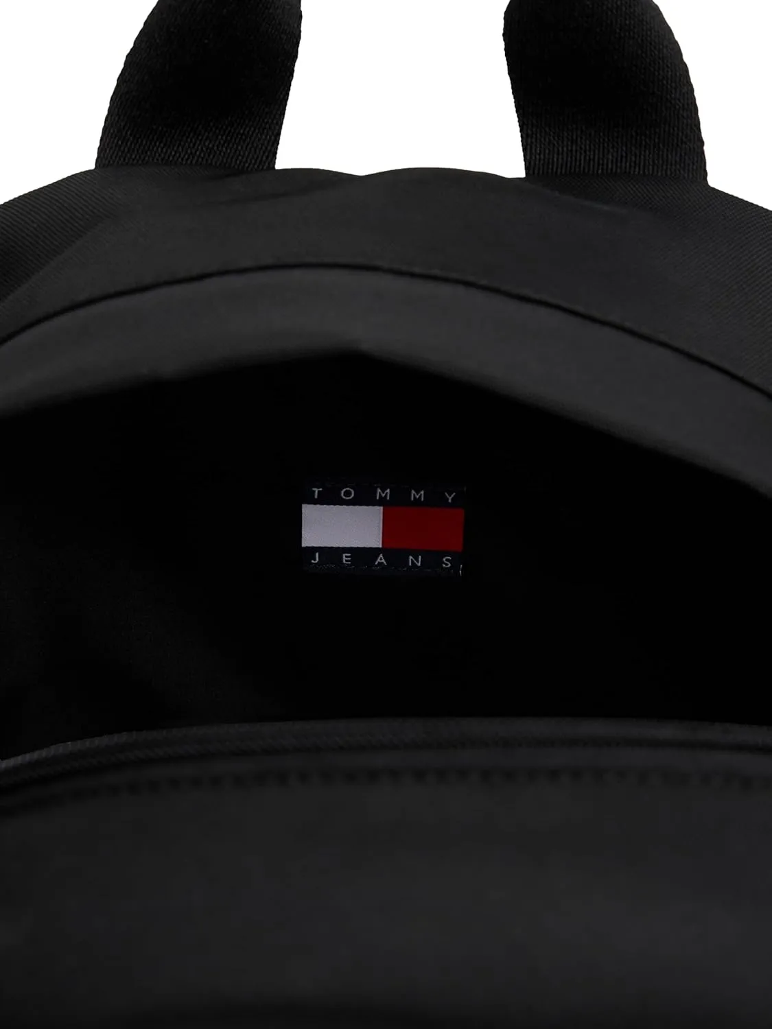 Tommy Jeans Men's Essential Daily Backpack with Laptop Sleeve, Black, One Size