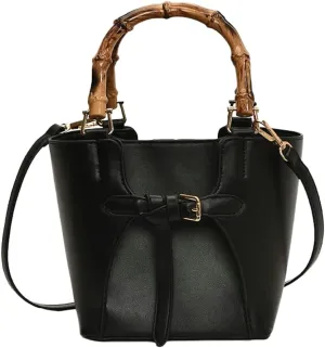Top Handle Shoulder Crossbody Bag Elegant Bucket Bag Satchel Purse for Travel 2025