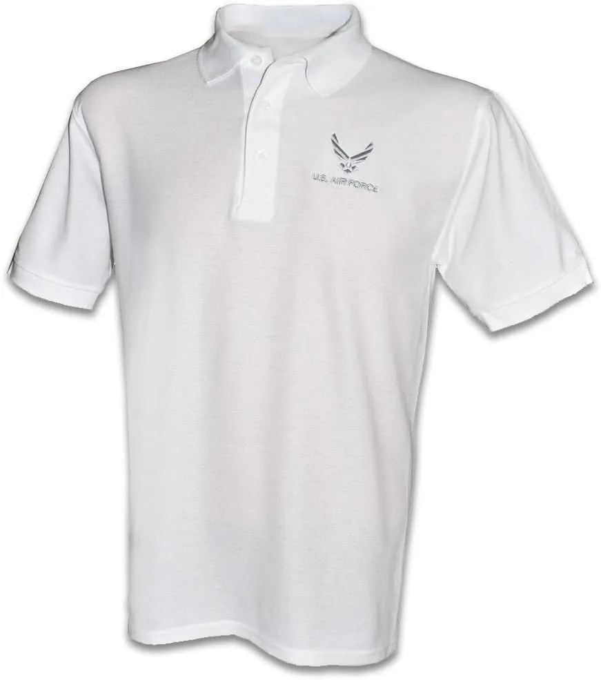 US Air Force USAF Polo Golf Shirt