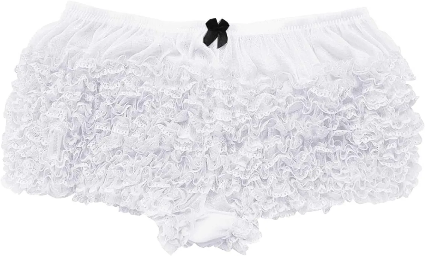 Women Lace Y2K Mini Skirts Ruffled Hem Layered Skirts Low Rise Mini Skirt Sheer Floral Lace Tiered Short Skirt