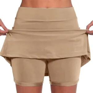 Women's Golf Skirts Skort High Waisted Stretchy Tennis Skirt Short Athletic Tennis Workout Sports Pickleball Skorts