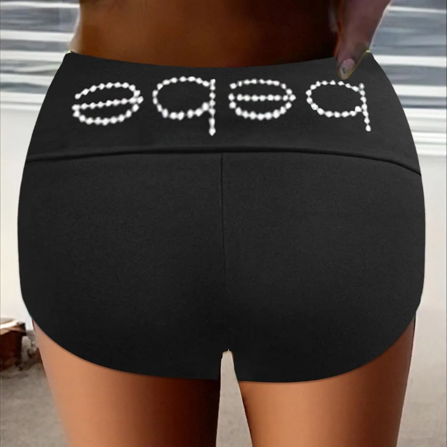 Womens Shorts Casual Elastic Waist Baggy Comfort Hot Pants Beach Holiday Summer Drawstring Fashion Pockets Clothes