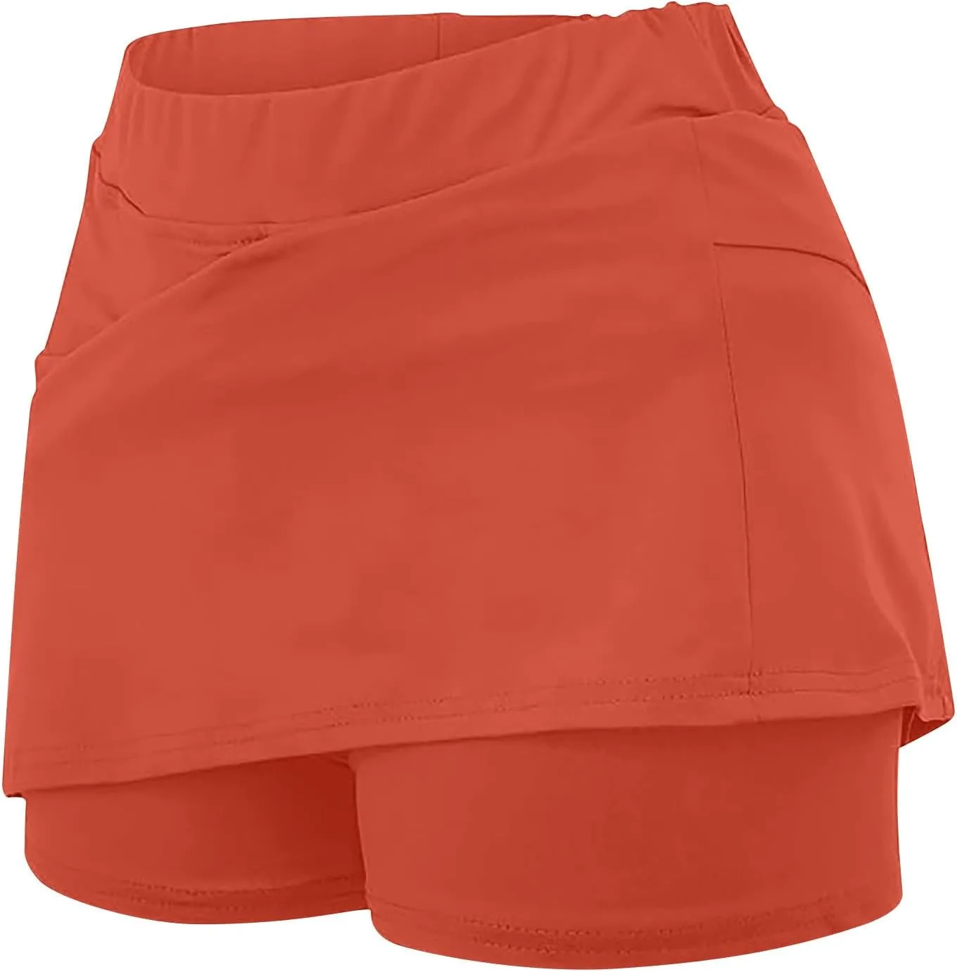 Womens Skorts with Pockets Plus Size Athletic Skorts for Women High Waist Summer Shorts Casual, Small